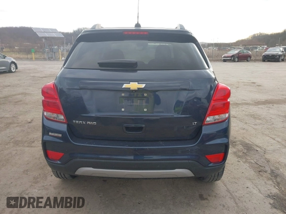 2018 Chevrolet Trax LT with VIN 3GNCJPSB9JL303436, listed as a IAAI auction lot 41836272 with 117,775 mi miles. Bid and sale history available at carsss.com. Image 17.