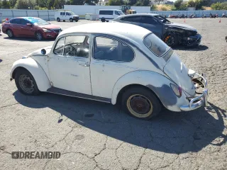 1967 Volkswagen Beetle with VIN 117164209, listed as a Copart auction lot 61490405 with 47,538 mi miles and Clean title. Bid and sale history available at DreamBid. Image 2.