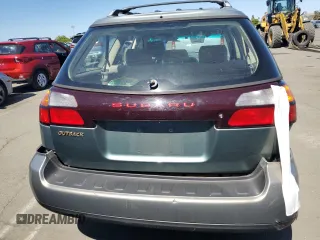 2002 Subaru Legacy Outback with VIN 4S3BH665427633764, listed as a Copart auction lot 57443145 with 210,616 mi miles and Salvage title. Bid and sale history available at DreamBid. Image 6.