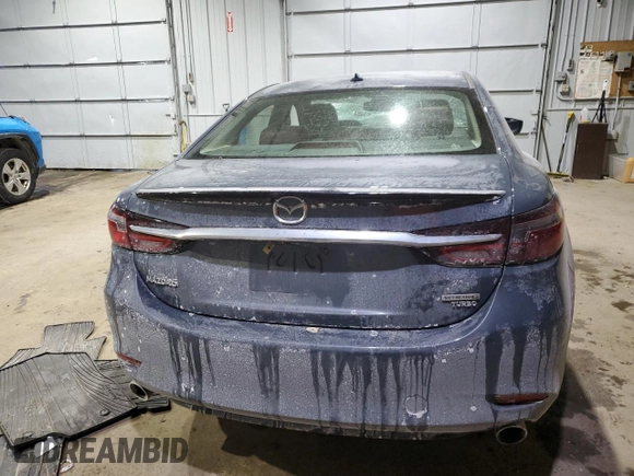 2021 Mazda 6 Carbon Edition with VIN JM1GL1WY4M1609858, listed as a Copart auction lot 41977695 with Not Provided miles and Salvage Title. Bid and sale history available at DreamBid. Image 6.