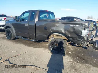 2005 Ford F-150 XL with VIN 1FTRF12245KC49536, listed as a IAAI auction lot 41666376 with 182,361 mi miles. Bid and sale history available at carsss.com. Image 3.