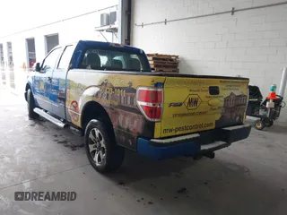 2013 Ford F-150 XL with VIN 1FTFX1CFXDFB89934, listed as a IAAI auction lot 41293885 with 147,871 mi miles. Bid and sale history available at carsss.com. Image 3.