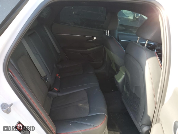 2023 Hyundai Sonata SEL Plus with VIN KMHL44J27PA265524, listed as a Copart auction lot 44438325 with 61,911 mi miles and Salvage Title. Bid and sale history available at carsss.com. Image 10.