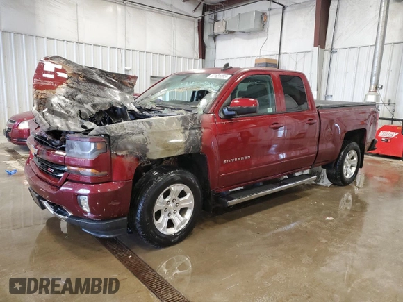 2017 Chevrolet Silverado 1500 LT with VIN 1GCVKREC4HZ132564, listed as a Copart auction lot 47121065 with 0 mi miles and Non Repairable. Bid and sale history available at carsss.com. Image 1.