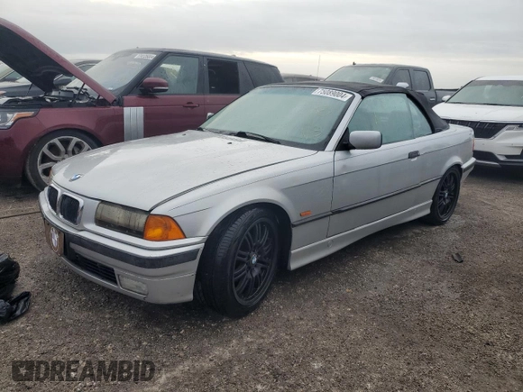 1998 BMW 3 Series 323ic with VIN WBABJ7328WEA17071, listed as a Copart auction lot 75089004 with 0 mi miles and Non Repairable. Bid and sale history available at carsss.com. Image 1.