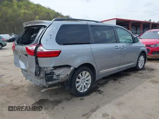 2017 Toyota Sienna XLE with VIN 5TDDZ3DC4HS164017, listed as a IAAI auction lot 41983055 with 90,702 mi miles and . Bid and sale history available at DreamBid. Image 4.