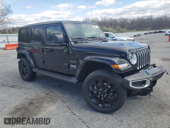 2023 Jeep Wrangler Sahara z VIN 1C4JJXP67PW513595, wystawiony jako Copart lot #53482175 z przebiegiem 30 943 mil mil oraz Szkoda całkowita • Salvage title. Historia ofert i sprzedaży dostępna na DreamBid. Obrazek 4.