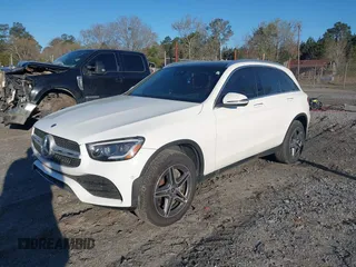 2022 Mercedes-Benz GLC with VIN W1N0G8DB9NG020664, listed as a IAAI auction lot 41816562 with 53,413 mi miles. Bid and sale history available at carsss.com. Image 17.