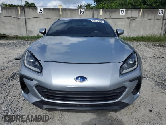 2022 Subaru BRZ Limited with VIN JF1ZDBF19N8703408, listed as a Copart auction lot 59697924 with 16,040 mi miles and Clean title. Bid and sale history available at DreamBid. Image 5.