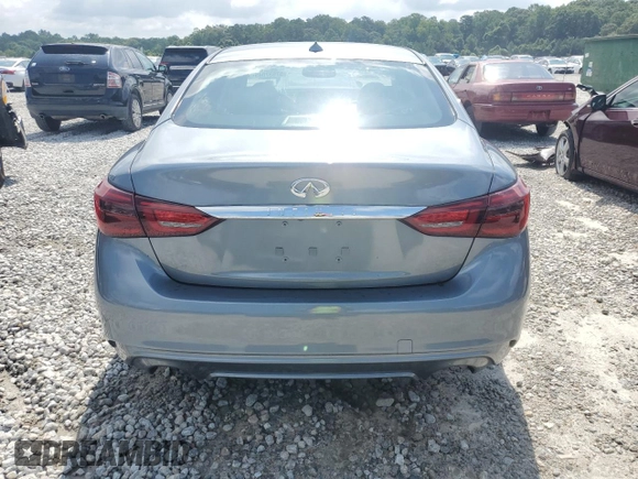 2018 Infiniti Q50 Luxe с VIN JN1EV7AP7JM365199, выставлен на аукционе Copart как лот 57637045 с пробегом 73 312 миль миль и Списание • Salvage title. История ставок и продаж доступна на DreamBid. Изображение 6.