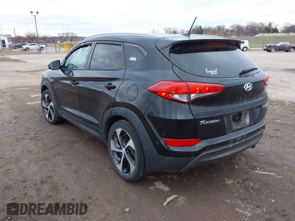 2016 Hyundai Tucson Limited z VIN KM8J3CA24GU110903, wystawiony jako IAAI lot #41149870 z przebiegiem 158 321 mil mil oraz . Historia ofert i sprzedaży dostępna na DreamBid. Obrazek 3.