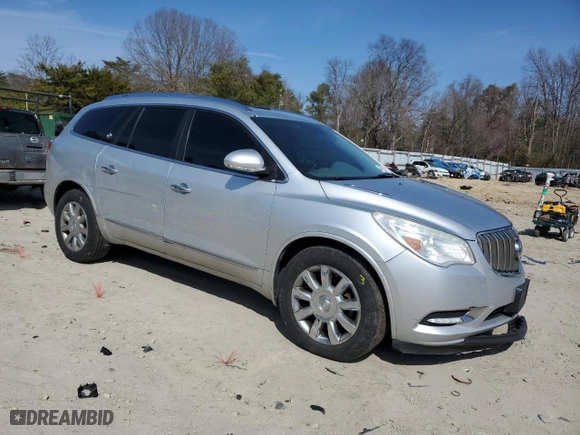 2014 Buick Enclave Leather with VIN 5GAKVBKD5EJ296061, listed as a Copart auction lot 47545115 with 160,507 mi miles and Salvage Title. Bid and sale history available at carsss.com. Image 4.