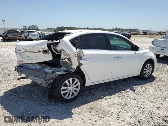 2017 Nissan Sentra SV with VIN 3N1AB7APXHL681448, listed as a Copart auction lot 52738975 with 113,864 mi miles and Salvage Title. Bid and sale history available at DreamBid. Image 3.