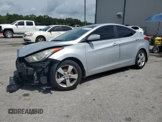 2013 Hyundai Elantra GLS with VIN 5NPDH4AE7DH424425, listed as a Copart auction lot 56831165 with 162,934 mi miles and Salvage title. Bid and sale history available at DreamBid. Image 1.