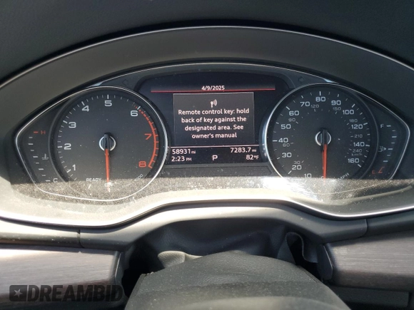 2021 Audi Q5 Premium with VIN WA1AAAFY2M2056417, listed as a Copart auction lot 52227545 with 58,931 mi miles and Salvage title. Bid and sale history available at DreamBid. Image 9.