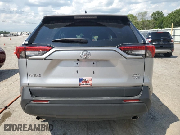 2024 Toyota RAV4 XLE with VIN 2T3P1RFV2RC435325, listed as a Copart auction lot 64044865 with 14,054 mi miles and Salvage title. Bid and sale history available at DreamBid. Image 6.
