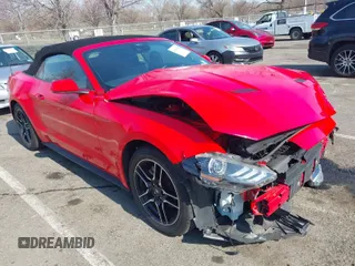 2021 Ford Mustang EcoBoost with VIN 1FATP8UH5M5116008, listed as a IAAI auction lot 41909058 with 59,041 mi miles. Bid and sale history available at carsss.com. Image 1.