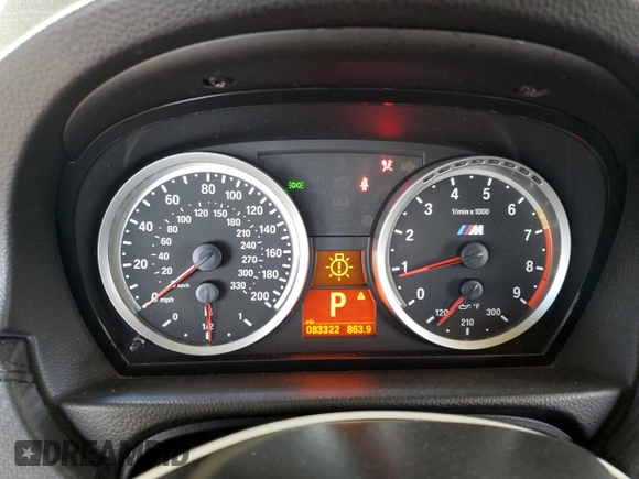 2012 BMW M3 with VIN WBSKG9C57CE798240, listed as a Copart auction lot 61774515 with 83,322 mi miles and Salvage title. Bid and sale history available at DreamBid. Image 9.