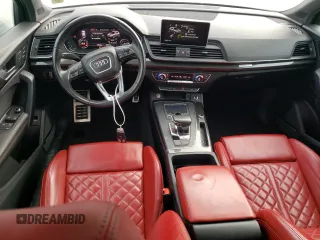 2018 Audi SQ5 Premium Plus with VIN WA1A4AFY0J2231296, listed as a Copart auction lot 85218374 with 50,616 mi miles and Salvage Title. Bid and sale history available at DreamBid. Image 8.