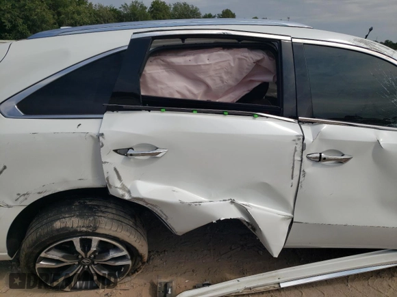2020 Acura MDX w/Advance Pkg with VIN 5J8YD4H89LL025976, listed as a Copart auction lot 68701674 with 0 mi miles and Salvage Title. Bid and sale history available at carsss.com. Image 12.