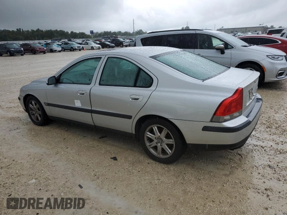 2003 Volvo S60 2.4L with VIN YV1RS61T532243853, listed as a Copart auction lot 73828484 with 0 mi miles and Non Repairable. Bid and sale history available at carsss.com. Image 2.