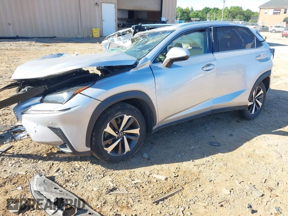 2019 Lexus NX 300 with VIN JTJBARBZXK2192733, listed as a IAAI auction lot 42328700 with 48,752 mi miles and . Bid and sale history available at DreamBid. Image 2.