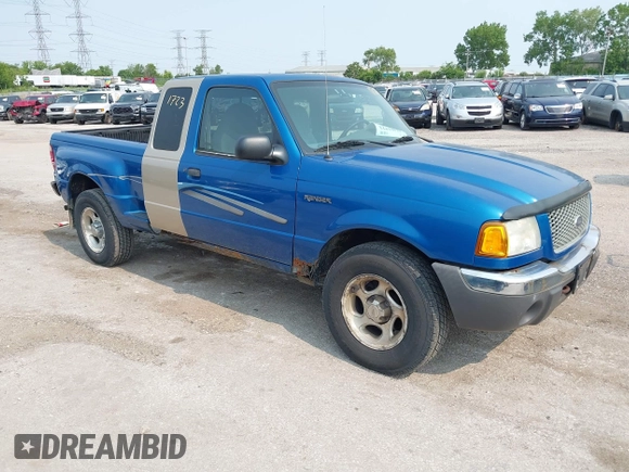 2001 Ford Ranger XL Fleet z VIN 1FTZR15E81PB66332, wystawiony jako IAAI lot #42401723 z przebiegiem 161 763 mil mil oraz . Historia ofert i sprzedaży dostępna na DreamBid. Obrazek 1.