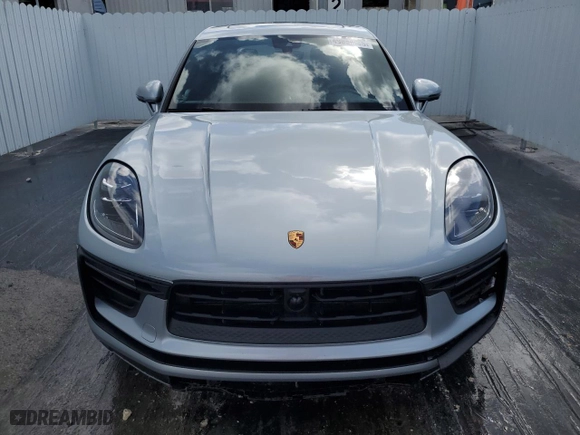 2024 Porsche Macan with VIN WP1AA2A59RLB07100, listed as a Copart auction lot 49866655 with 12,636 mi miles and Salvage Title. Bid and sale history available at carsss.com. Image 5.