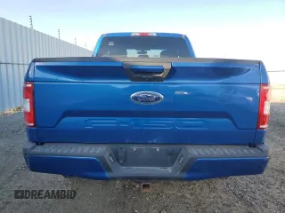 2018 Ford F-150 XL with VIN 1FTEX1EP6JKE53624, listed as a Copart auction lot 55498145 with 92,438 mi miles and Salvage Title. Bid and sale history available at DreamBid. Image 6.