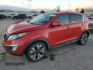 2011 Kia Sportage SX with VIN KNDPCCA64B7149631, listed as a Copart auction lot 81177404 with 160,192 mi miles and Salvage Title. Bid and sale history available at carsss.com. Image 1.