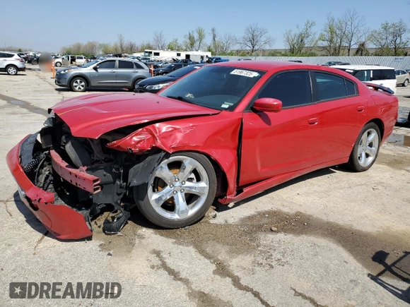 2012 Dodge Charger SXT with VIN 2C3CDXHG8CH136053, listed as a Copart auction lot 51967325 with 127,218 mi miles and Salvage Title. Bid and sale history available at DreamBid. Image 1.