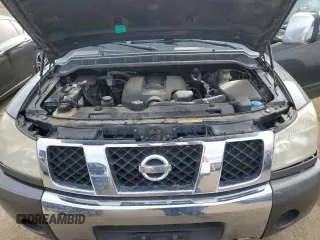 2005 Nissan Titan LE with VIN 1N6AA07B25N561106, listed as a Copart auction lot 50073555 with 264,512 mi miles and Clean Title. Bid and sale history available at carsss.com. Image 11.