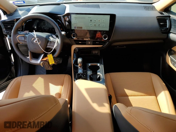 2022 Lexus NX with VIN JTJGKCEZ2N5005578, listed as a Copart auction lot 44634033 with 2,037 mi miles. Bid and sale history available at carsss.com. Image 8.