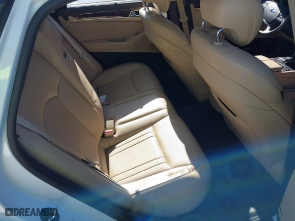 2016 Hyundai Genesis 3.8L with VIN KMHGN4JE6GU126346, listed as a IAAI auction lot 41375161 with 111,932 mi miles. Bid and sale history available at carsss.com. Image 8.