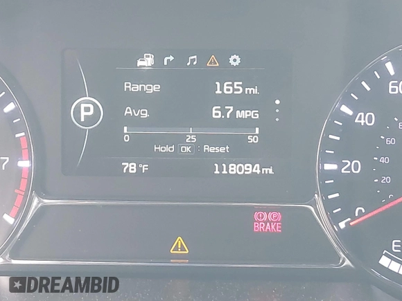 2015 Kia Optima SX Turbo with VIN 5XXGR4A69FG443396, listed as a IAAI auction lot 42464162 with 118,094 mi miles and . Bid and sale history available at DreamBid. Image 7.