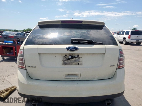 2008 Ford Edge SEL z VIN 2FMDK38C68BB16305, wystawiony jako Copart lot #53861065 z przebiegiem 182 977 mil mil oraz Szkoda całkowita • Salvage title. Historia ofert i sprzedaży dostępna na DreamBid. Obrazek 6.