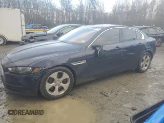 2018 Jaguar XE 25t with VIN SAJAR4FX3JCP37037, listed as a Copart auction lot 85020374 with 95,394 mi miles and Salvage Title. Bid and sale history available at carsss.com. Image 1.