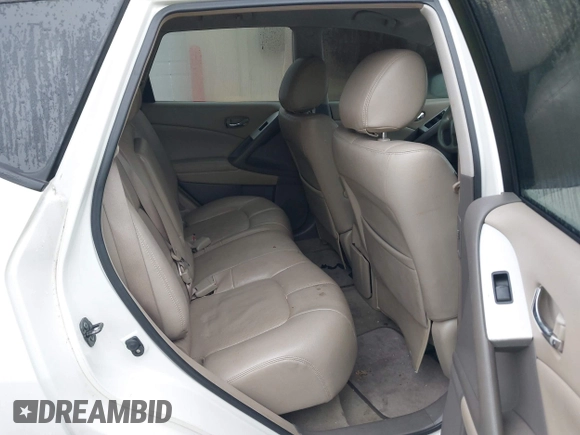 2010 Nissan Murano SL z VIN JN8AZ1MU4AW007825, wystawiony jako IAAI lot #42446833 z przebiegiem 174 637 mil mil oraz . Historia ofert i sprzedaży dostępna na DreamBid. Obrazek 8.
