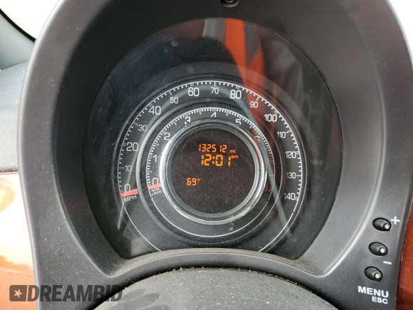 2012 FIAT 500 Sport with VIN 3C3CFFBR6CT102988, listed as a Copart auction lot 60181465 with 132,512 mi miles and Clean title. Bid and sale history available at DreamBid. Image 9.