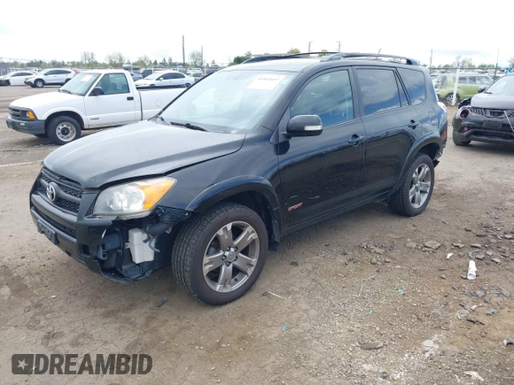 2010 Toyota RAV4 Sport with VIN JTMRF4DV3A5033646, listed as a IAAI auction lot 41915697 with 305,807 mi miles. Bid and sale history available at carsss.com. Image 2.