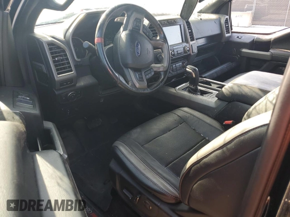 2017 Ford F-150 Raptor with VIN 1FTFW1RG2HFC18383, listed as a Copart auction lot 53520625 with 119,522 mi miles and Clean Title. Bid and sale history available at DreamBid. Image 8.