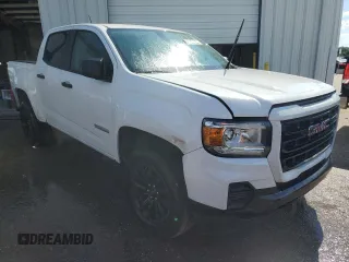 2021 GMC Canyon 2WD Elevation Standard with VIN 1GTG5BEN6M1165356, listed as a Copart auction lot 74314874 with 75,677 mi miles and Clean Title. Bid and sale history available at carsss.com. Image 4.