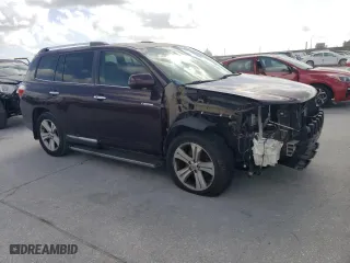 2012 Toyota Highlander Limited with VIN 5TDYK3EH6CS089670, listed as a Copart auction lot 49281035 with 158,068 mi miles and Salvage Title. Bid and sale history available at carsss.com. Image 4.