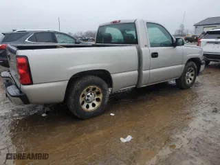 2005 Chevrolet Silverado 1500 Work Truck with VIN 1GCEC14XX5Z150629, listed as a Copart auction lot 86876544 with 0 mi miles and Clean Title. Bid and sale history available at carsss.com. Image 3.