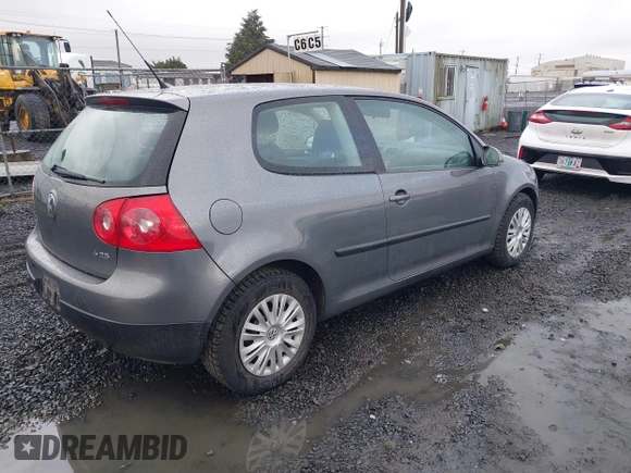 2007 Volkswagen Rabbit with VIN WVWBS71KX7W123338, listed as a IAAI auction lot 41837935 with 80,528 mi miles and . Bid and sale history available at DreamBid. Image 4.