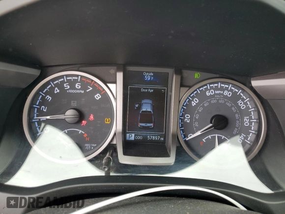 2021 Toyota Tacoma SR z VIN 3TYCZ5AN3MT046066, wystawiony jako Copart lot #54785665 z przebiegiem 57 897 mil mil oraz Szkoda całkowita • Salvage title. Historia ofert i sprzedaży dostępna na DreamBid. Obrazek 9.