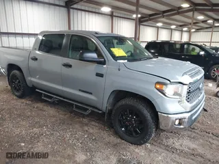 2019 Toyota Tundra 2WD SR5 with VIN 5TFEY5F15KX253952, listed as a IAAI auction lot 40802742 with 110,465 mi miles. Bid and sale history available at carsss.com. Image 1.