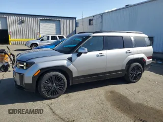 2024 Hyundai Santa Fe Calligraphy with VIN 5NMP5DG13RH006457, listed as a Copart auction lot 51513595 with 9,837 mi miles and Salvage title. Bid and sale history available at DreamBid. Image 1.