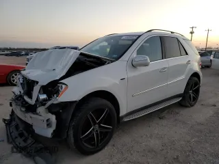 2010 Mercedes-Benz M 350 with VIN 4JGBB5GB4AA558772, listed as a Copart auction lot 44060025 with 116,688 mi miles and Salvage Title. Bid and sale history available at DreamBid. Image 1.