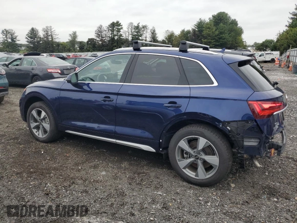 2024 Audi Q5 Premium with VIN WA1ABAFYXR2033441, listed as a Copart auction lot 72028114 with 4,223 mi miles and Salvage Title. Bid and sale history available at carsss.com. Image 2.